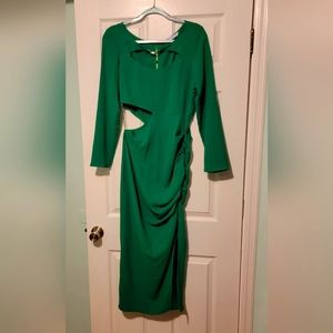 Zara Cut-out Midi dressed